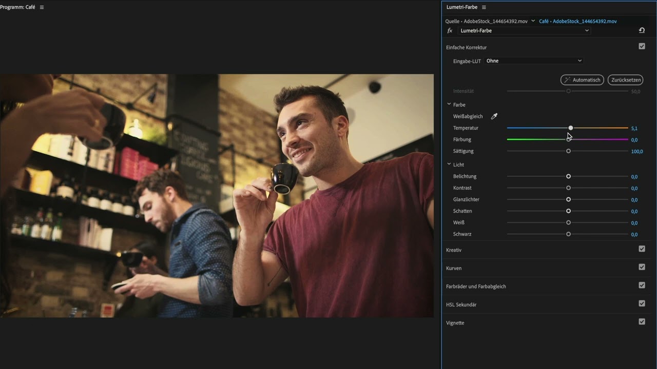 Arbeiten in der Videoindustrie
