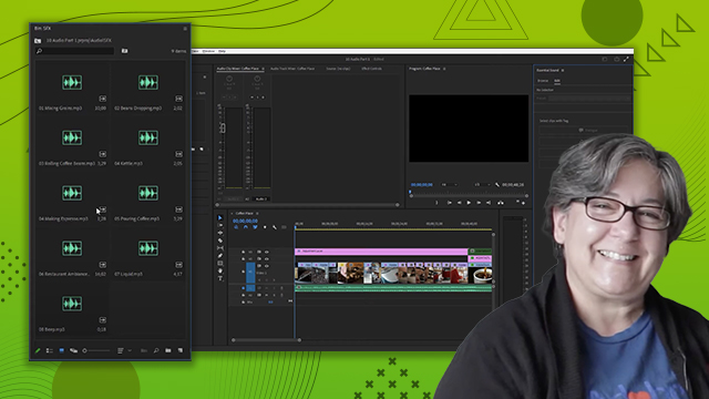 Adding and modifying audio