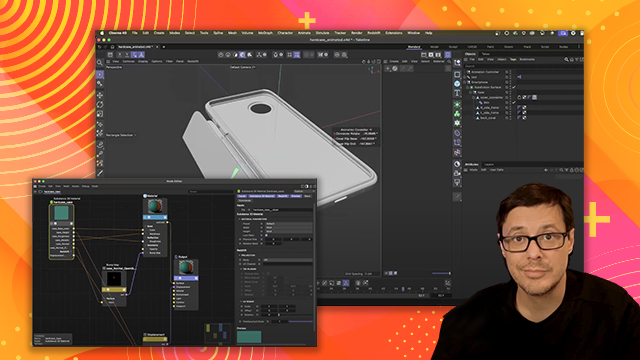 Exporting Animated GLB files from Cinema 4D for After Effects