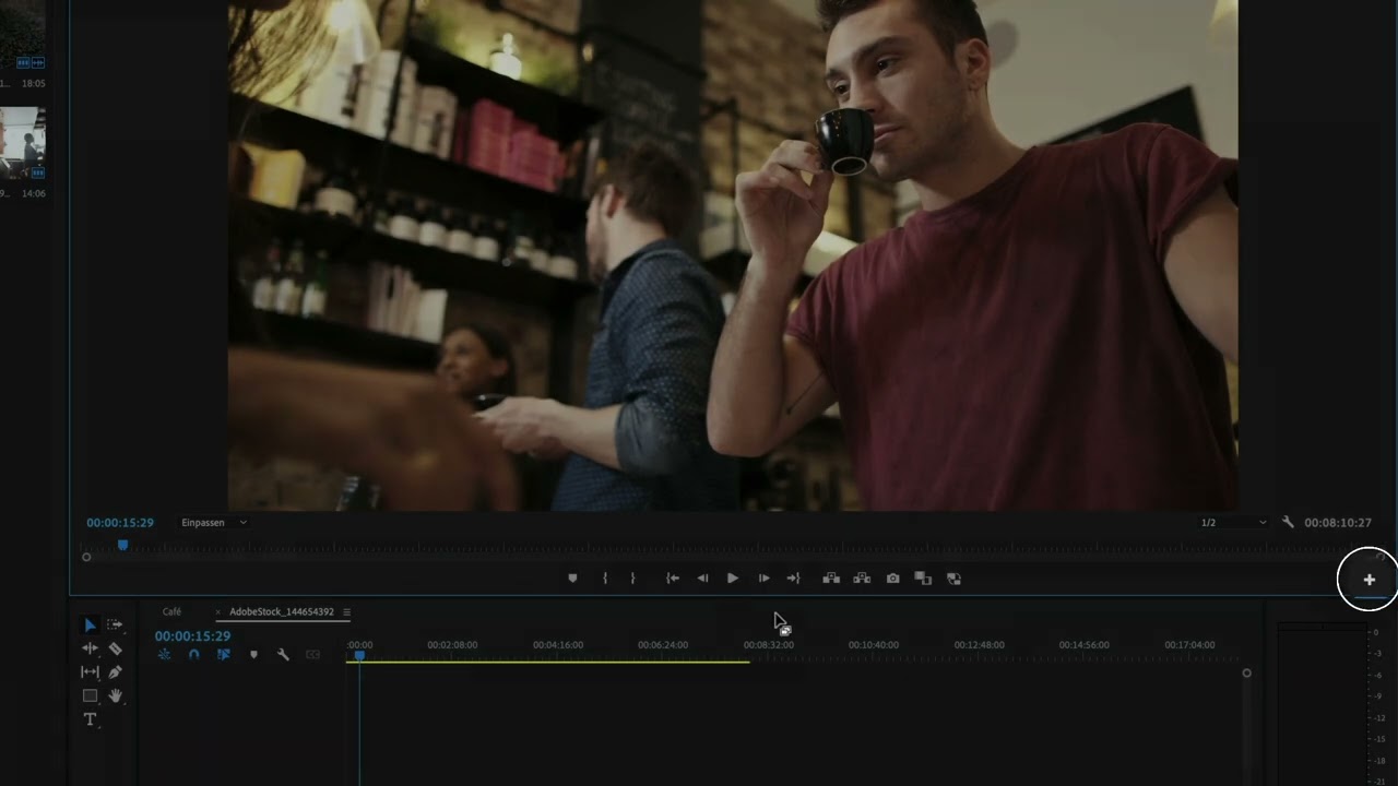 Projekterstellung und Bedienoberfläche